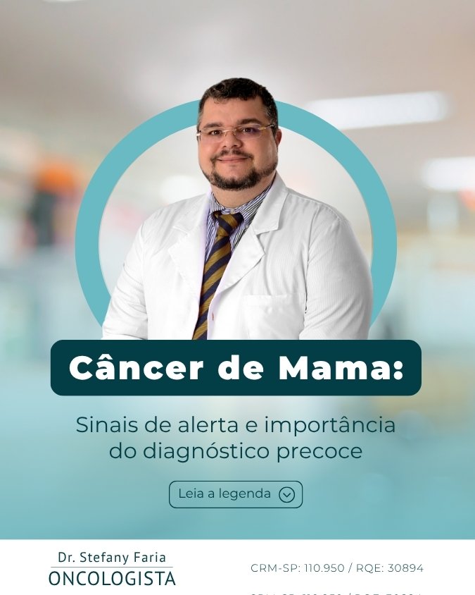 Câncer de mama: sinais de alerta e importância do diagnóstico precoce