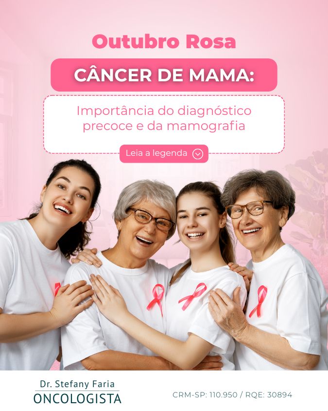 Câncer de Mama. Importância do diagnóstico precoce e da mamografia