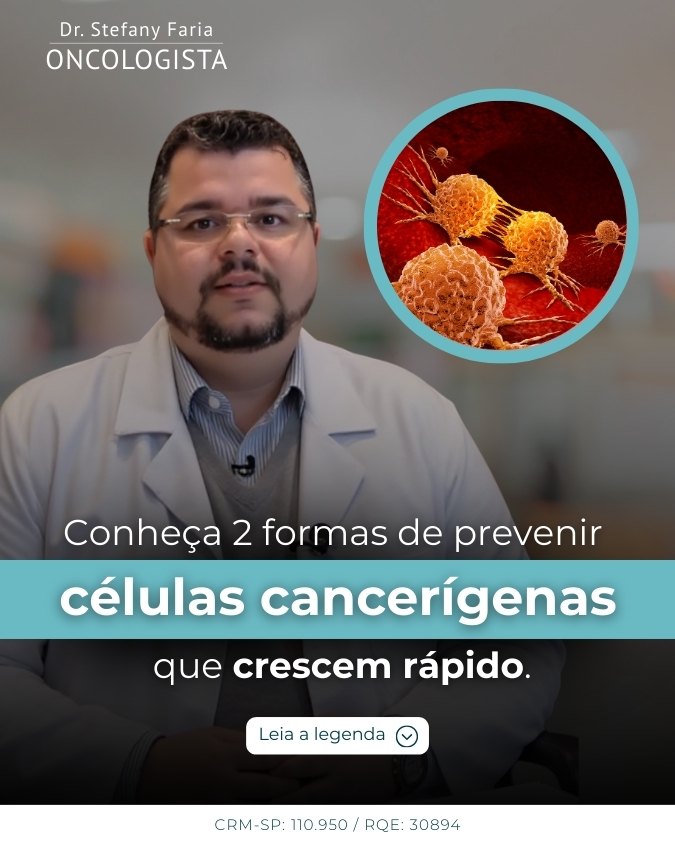 Conheca 2 formas de prevenir células cancerígenas que crescem rápido
