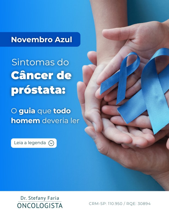Novembro Azul. Sintomas do Câncer de Próstata que todo homem deveria saber