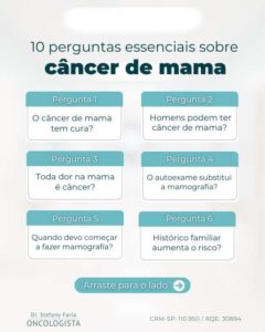 10 perguntas essenciais sobre câncer de mama 1