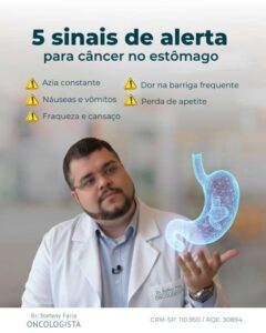 5 sinais de alerta para câncer no estômago