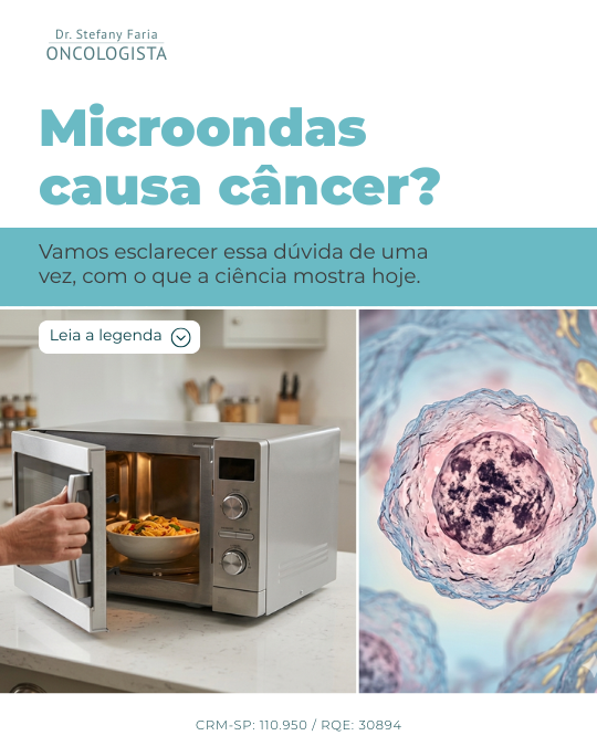 Microondas causa câncer?