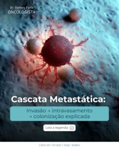 Cascata metastática Invasão intravasamento colonização explicada